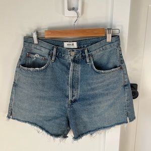 AGOLDE High Rise Denim Short